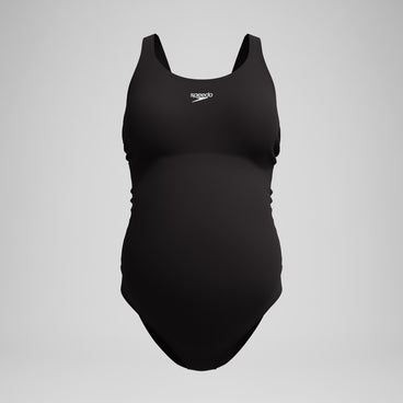 Women's Maternity Fitness Swimsuit Black