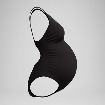 Women's Maternity Fitness Swimsuit Black