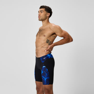 Men's Endurance+ MAX Compression Jammer Black/Blue