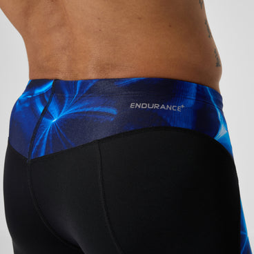 Men's Endurance+ MAX Compression Jammer Black/Blue