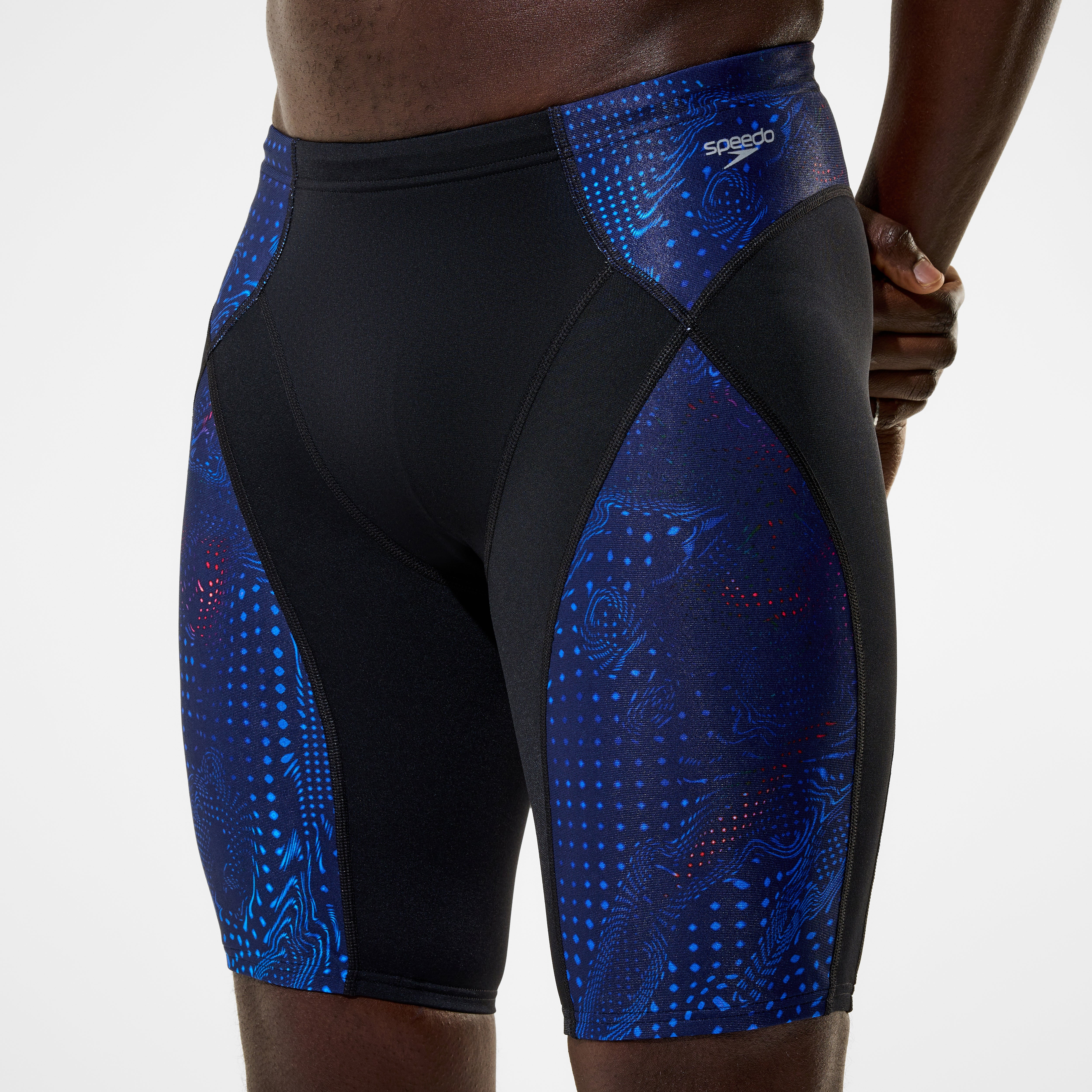 Men's Endurance+ MAX Compression Jammer Black/Blue | Speedo