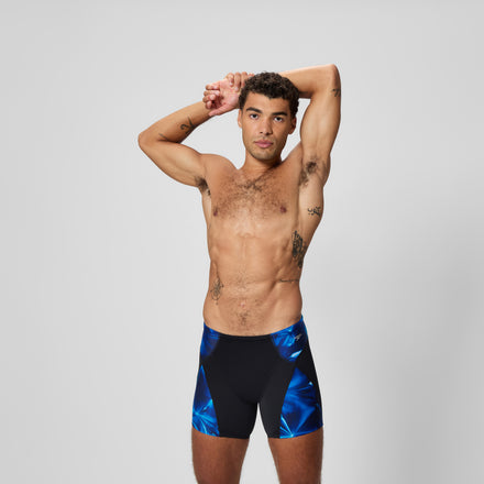 Men's Endurance+ MAX Compression Mid Jammer Black/Blue
