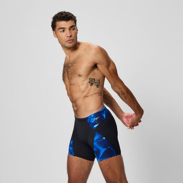 Men's Endurance+ MAX Compression Mid Jammer Black/Blue