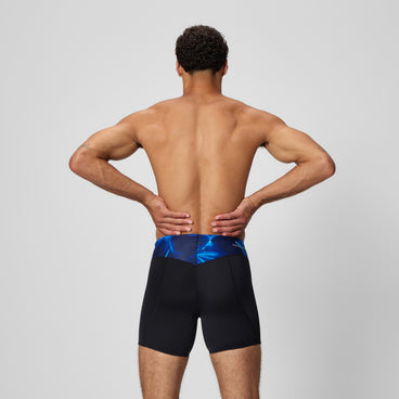 Men's Endurance+ MAX Compression Mid Jammer Black/Blue