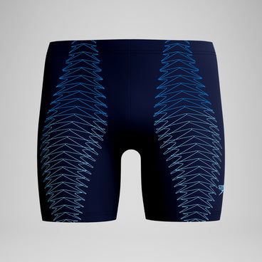 Men's Duo Logo Logo Print Mid Jammer Navy/Blue