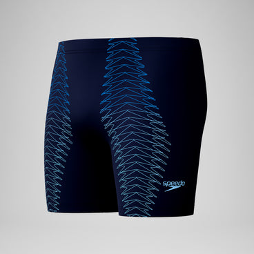 Men's Duo Logo Logo Print Mid Jammer Navy/Blue