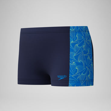 Boys Hyperboom Panel Aquashort Navy/Blue