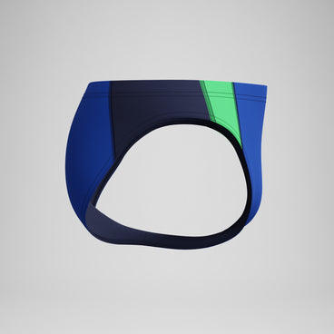 Men's Colourblock Beachstar Brief Deep Blue/Green