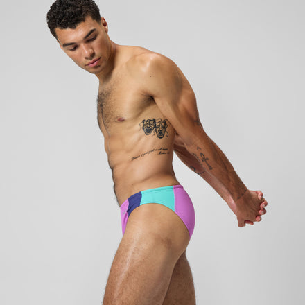 Men's Solar Brief Pink/Blue