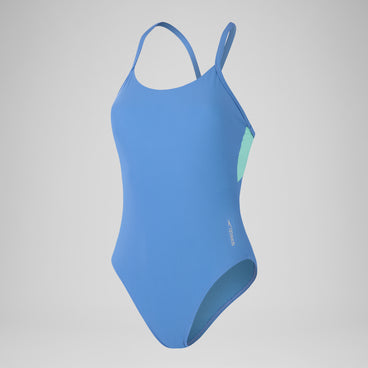Women's Racerback One Piece Blue