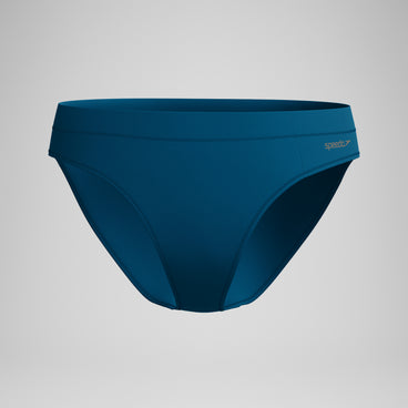 Women's Solid Classic Bikini Bottom Dark Teal