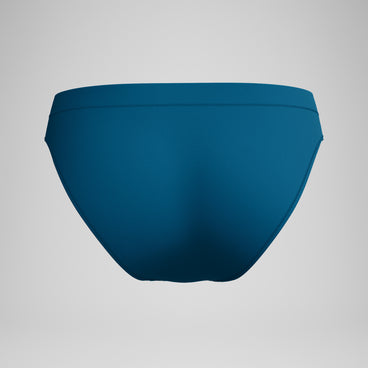 Women's Solid Classic Bikini Bottom Dark Teal