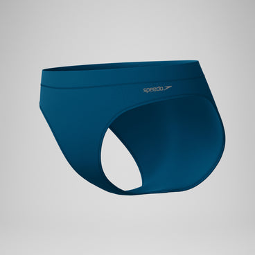 Women's Solid Classic Bikini Bottom Dark Teal