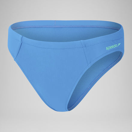 Women's Solid Classic Bikini Bottom Blue
