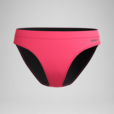 Women's Solid Classic Bikini Bottom Pink