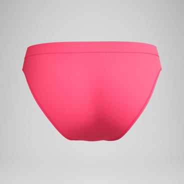 Women's Solid Classic Bikini Bottom Pink