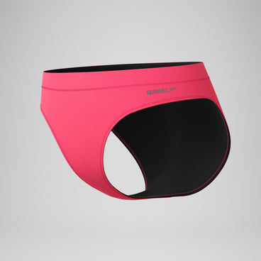 Women's Solid Classic Bikini Bottom Pink