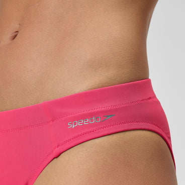 Women's Solid Classic Bikini Bottom Pink