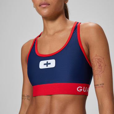 Women's Guard Racerback Top Navy