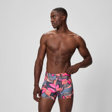 Men's Beachstar Printed Square Leg Coral/Gray