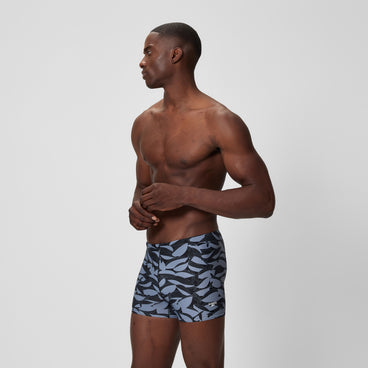 Men's Beachstar Printed Aquashort Black/Grey