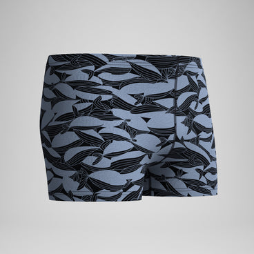 Men's Beachstar Printed Aquashort Black/Grey