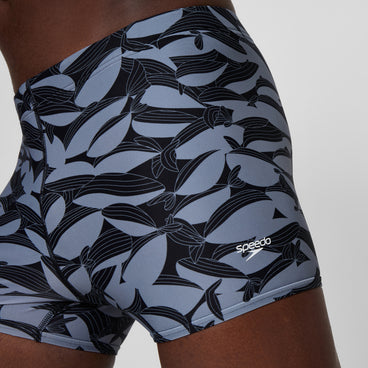 Men's Beachstar Printed Aquashort Black/Grey