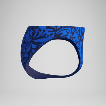 Men's Beachstar Printed Brief Navy/Blue