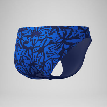 Men's Beachstar Printed Brief Navy/Blue