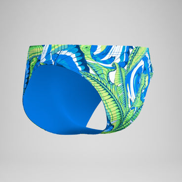 Men's Beachstar Printed Brief Green