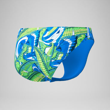 Men's Beachstar Printed Brief Green