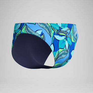 Men's Beachstar Printed Brief Blue