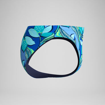 Men's Beachstar Printed Brief Blue