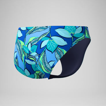 Men's Beachstar Printed Brief Blue