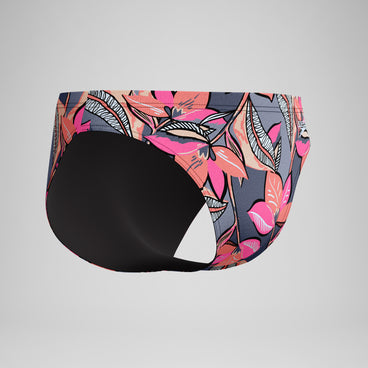 Men's Beachstar Printed Brief Coral/Grey