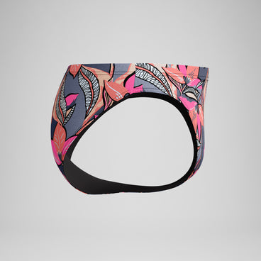 Men's Beachstar Printed Brief Coral/Grey
