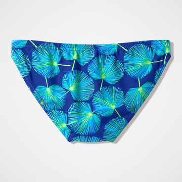 Men's The Speedo Printed Briefs Blue/Green
