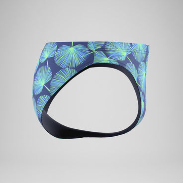 Men's The Speedo Printed Briefs Blue/Green
