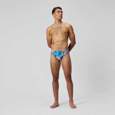 Men's Beachstar Brief Blue/Pink