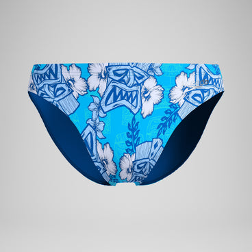 Men's Print Beachstar Brief Light Blue/White