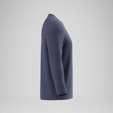 Men's Long Sleeve Swim Shirt Navy