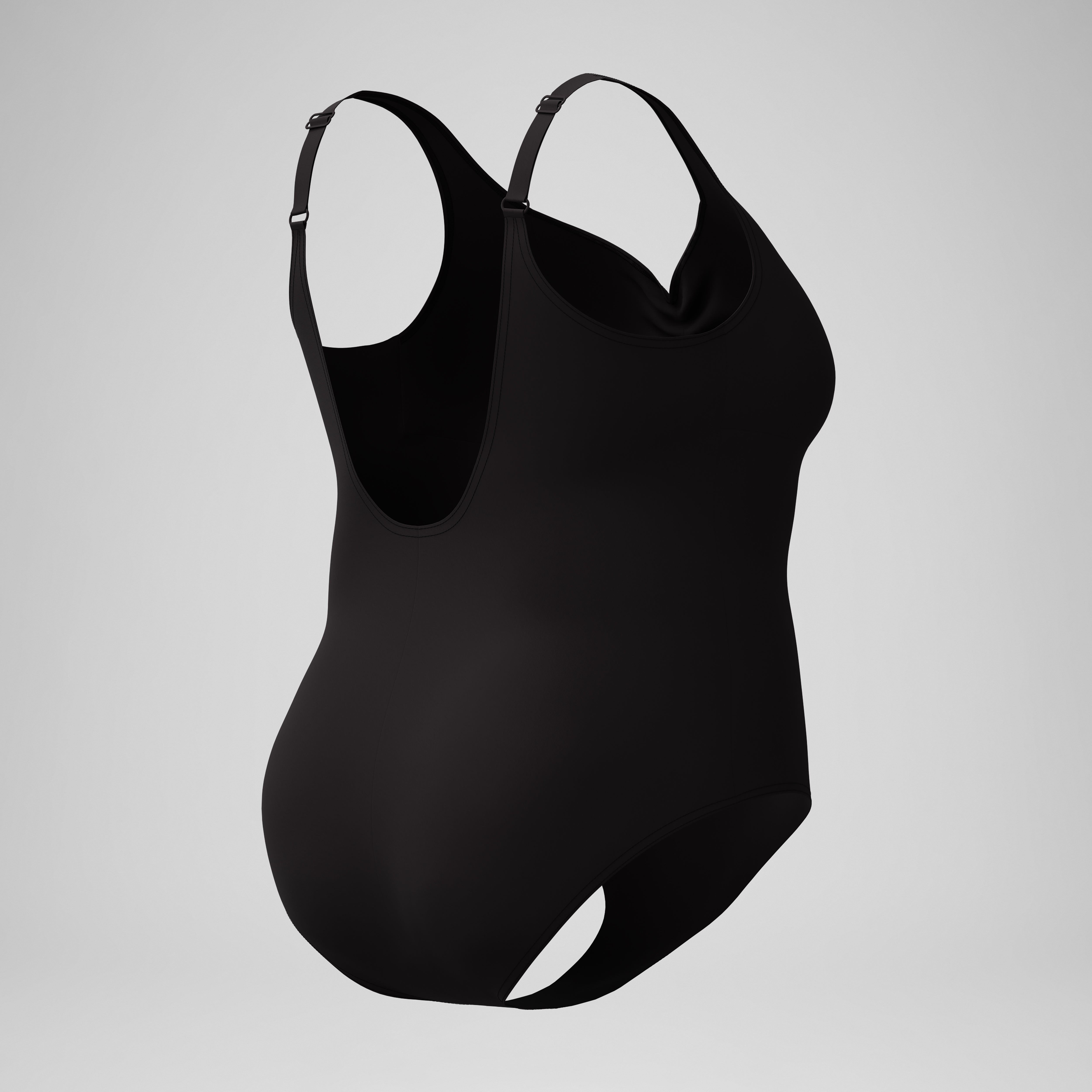 Women's Plus Size Shaping AquaNite Swimsuit Black | Speedo
