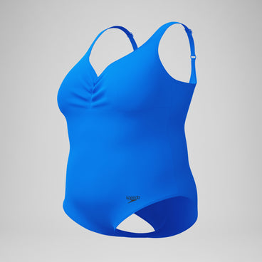 Women's Plus Size Shaping AquaNite Swimsuit Blue