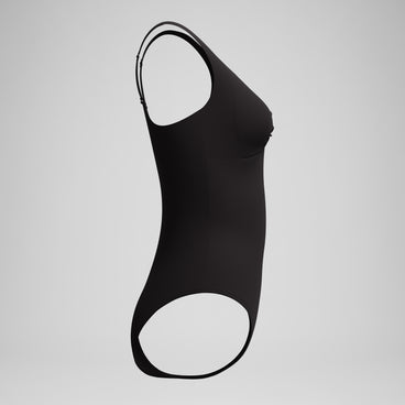 Women's Shaping Cross Knot Swimsuit Black