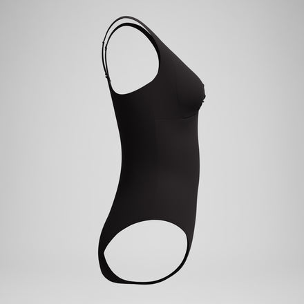 Women's Shaping Cross Knot Swimsuit Black