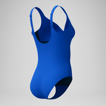 Women's Cross Knot Swimsuit Deep Blue