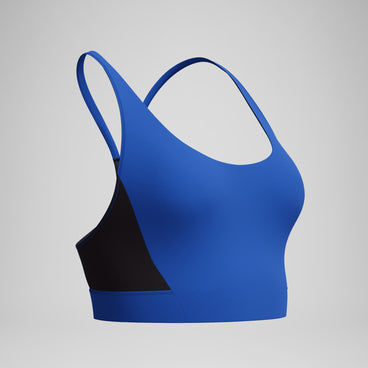 Women's Colorblock Bikini Top Blue/Black