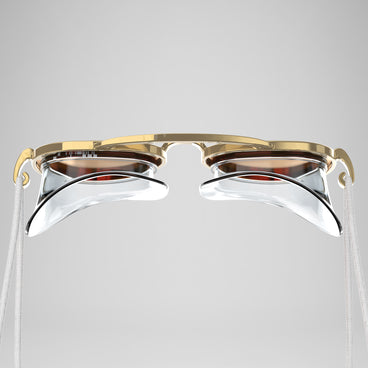 Adult Sunny G Mariner Mirror Goggles Red/Gold