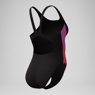 Women's Colourblock 2.0 Swimsuit Black/Pink