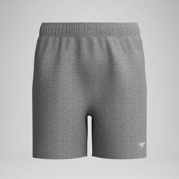 Unisex Fleece Short Heather Grey
